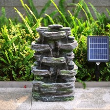 Solar Power Water Feature