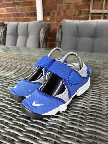 Blue nike air rifts - air, size