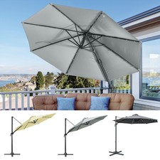 3(m) LED Cantilever Parasol