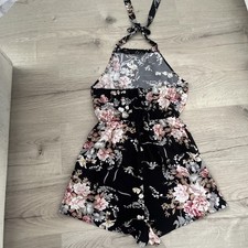 Beautiful Play Suit, Beach Wear, Romper Medium 10/12 Floral Excellent Condition