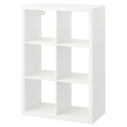 New ikea kallax white shelving - white,