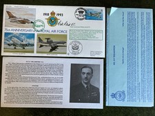 RAF Cover 617 DAM BUSTERS Squadron WW2 - Signed BILL REID VC Stalag Luft III POW