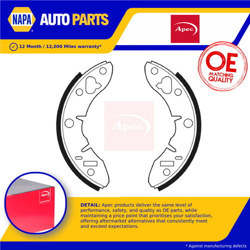 Brake shoes set fits rover - brake,