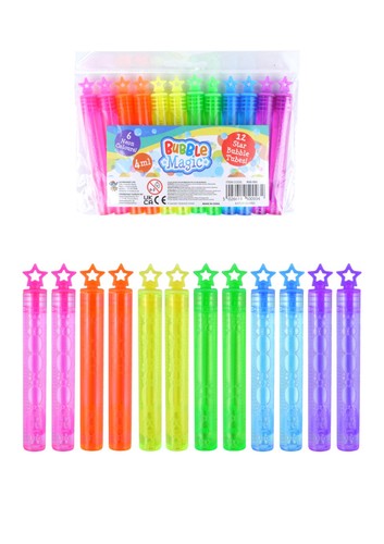 Neon star bubble tubes for - star,