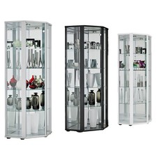 GLASS CORNER CABINET UNIT