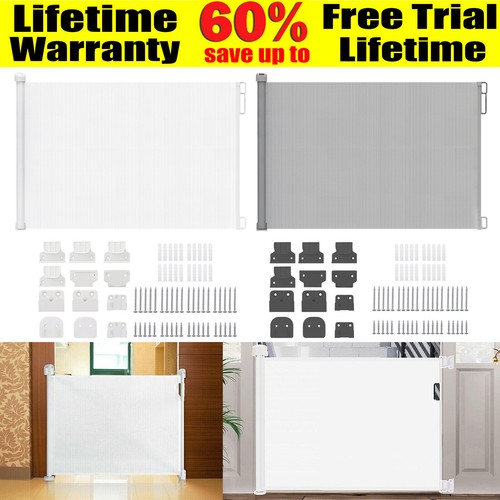 Pet safety gate retractable - safety,