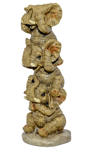 Three wise elephants see - wise,