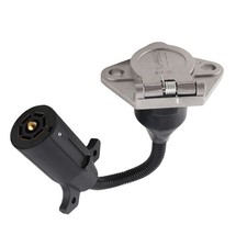 ⁺7 Flat -7 Round Pin Adapter