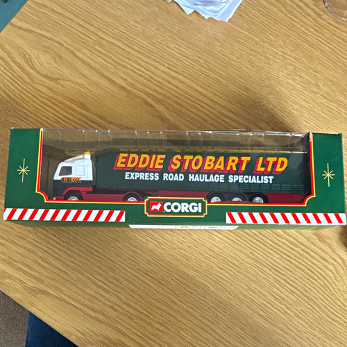 Corgi scania curtainside - corgi,