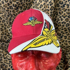 Vintage Indianapolis Speedway Cap - Red & Gray