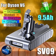 9500mAh Battery For Dyson V6 Animal DC58 DC59 DC61 DC62 Absolute SV06 SV08
