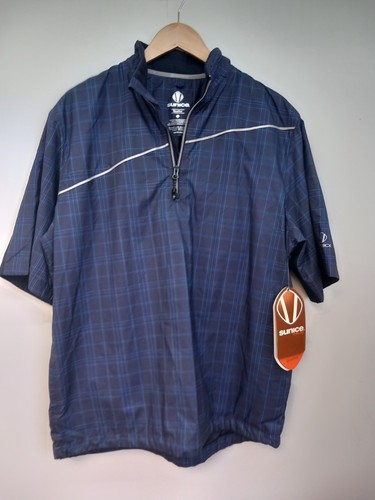 Sunice men blue - check, wind