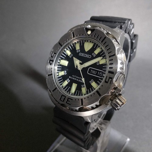 Seiko 7s26 0350 skx779 black - seiko, 7s26-0350