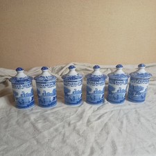 Spode blue italian spice - 6x,