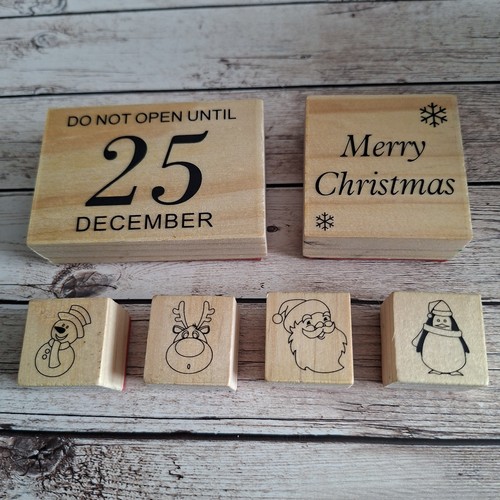 Set wooden christmas - set,