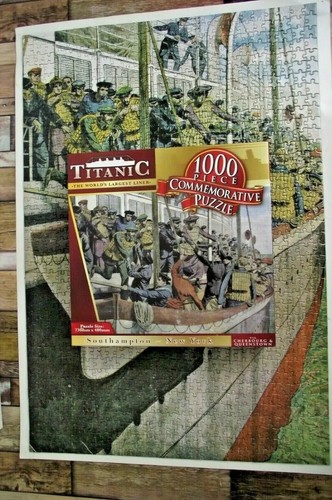 Jigsaw 1000 piece titanic - jigsaw, 1912