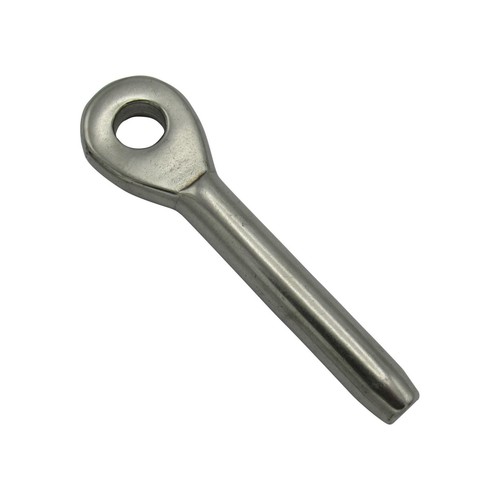 Stainless steel swage - stainless, eye