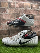 Rare Nike Air Zoom Total 90 Silver Uk 9 Fg 313987-061