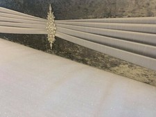 Mink Velvet Window Pelmet with