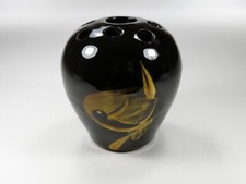 Martin Pettinger Somerset Studio Pottery Stylised Wren Posy Vase