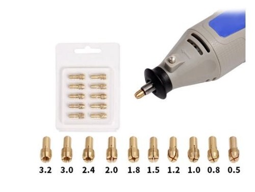Brass drill 5 3 2mm - 10,