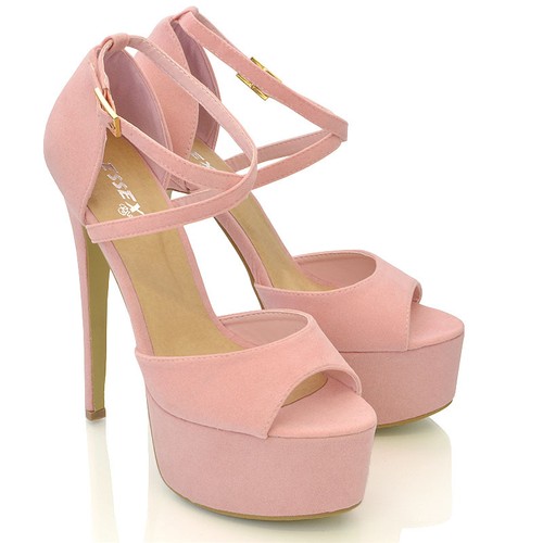 Womens strappy platform - womens,