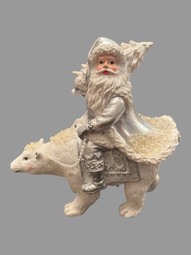 Large santa riding polar - large,