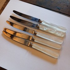 Vintage Set 5 x Faux Pearl