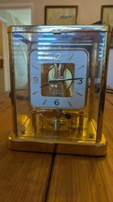 Jaeger-LeCoultre Atmos Clock Rare Square 13 Jewel Movement Good Condition