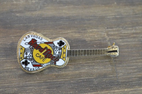 Hard rock cafe guitar pin - rock,