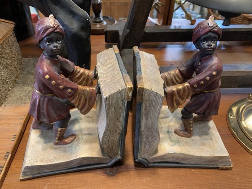 Pair vintage decorative - of,