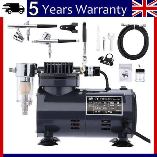 Airbrush tank with compressor - with,