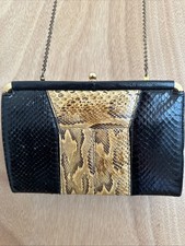 Vintage Black And Brown Snake