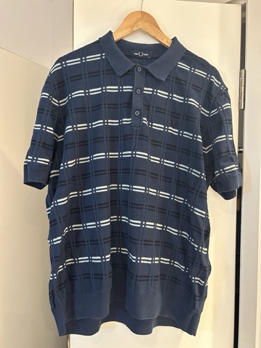 Fred perry knitted polo shirt - fred,