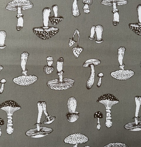 Fat quarter japanese mushroom - fat,