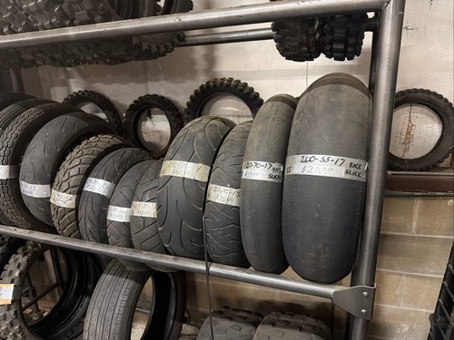 Set motorcycle tires dunlop - -,