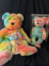 Retired TY Beanie Babies Peace