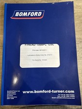 Bomford Parts Manual F/Head 1500Pc 125L 