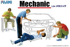 1:24 Scale Mechanic Figures Accessory Set Model Kit Garage - Diorama