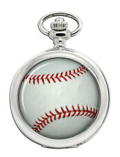 Baseball Ball Pocket Watch