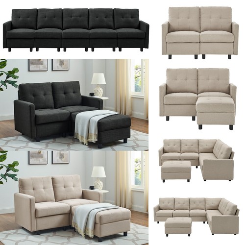 Seat modular sectional - 1-7,