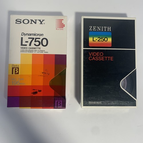 Betamax blank tapes - betamax,