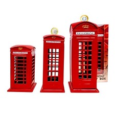 Telephone booth money box coin
