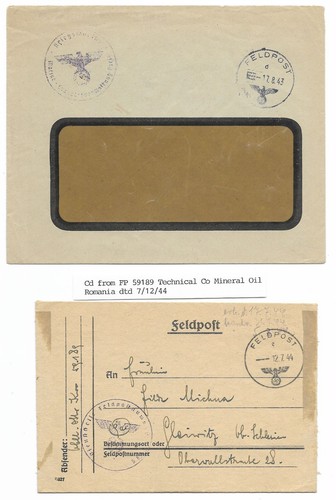 Germany wwii feldpost - germany,