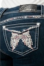Womens Jeans Bootcut Denim