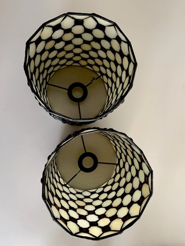 Pair stained glass - pair,
