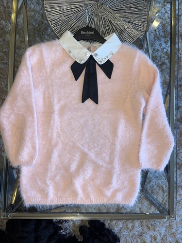 River island pink fluffy - river,