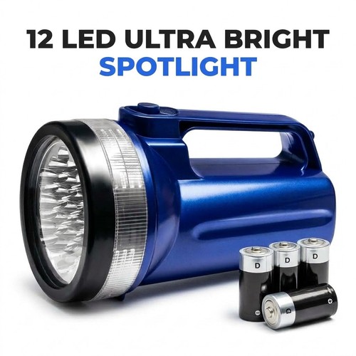 Led ultra bright flashlight - 12,