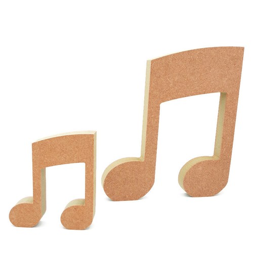 Freestanding musical note - musical,