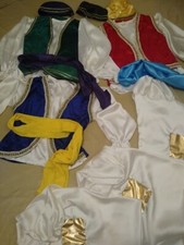 Aladdin Bongo Bandit Abu sheikh Fortune teller Merchant Villagers costume Adult